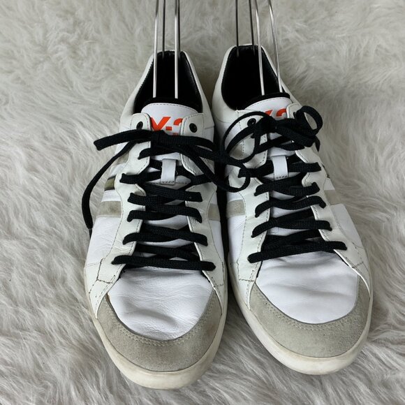Y-3 Yohji Yamamoto x Adidas Sala Men\'s White Low Rise Sneakers UK 11D US 11.5